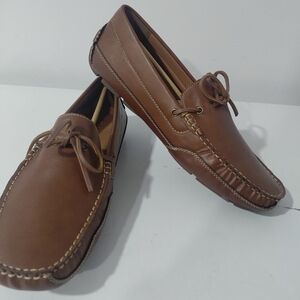 Men's Saddlebred Benet Tan Loafer Dress Shoes Sz 11.5 M New With Box